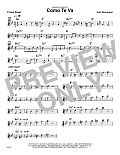 Como Te Va - Solo Sheet - Alto Sax