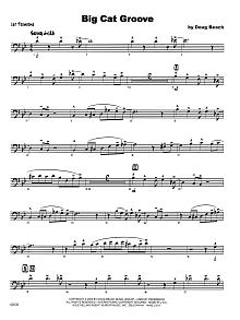 Big Cat Groove - 1st Trombone 