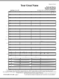 Your Great Name - Full Score
