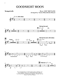 Goodnight Moon (for Wind Ensemble and Soloist) (arr. Verena Mösenbich - Bb Trumpet