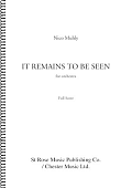 It Remains to Be Seen - Full Score