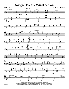 Swingin' On The Orient Express - 1st Trombone 