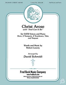 Christ Arose (with And Can It Be?) (arr. David Schmidt) - Score 