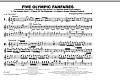 Five Olympic Fanfares - 1st Bb Trumpet