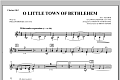 O Little Town Of Bethlehem (from Carols For Choir And Congregation) - Bb Clarinet 1,2