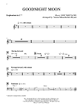 Goodnight Moon (for Wind Ensemble and Soloist) (arr. Verena Mösenbich - C Euphonium TC
