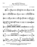 The Nativity of Christ - Flute 1