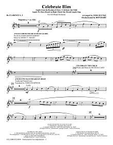 Celebrate Him (Medley) - Bb Clarinet 1 & 2 
