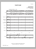 God Is Good - Full Score
