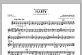 Happy (from Despicable Me 2) - Violin 3 (Viola Treble Clef)