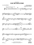 You're Welcome (from Moana) - Eb Alto Saxophone 1