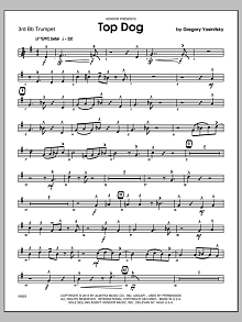 Top Dog - 3rd Bb Trumpet 