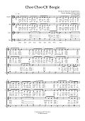 Choo Choo Ch' Boogie (arr. Val Regan)
