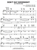 Don't Say Good Night (It's Time For Love) Parts 1 & 2