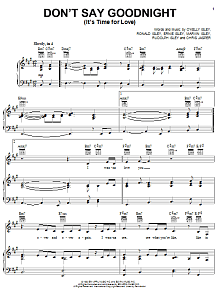 Don't Say Good Night (It's Time For Love) Parts 1 & 2 