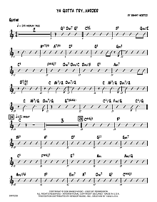 Ya Gotta Try...Harder - Guitar 