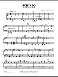 Scherzo from Symphony No. 4 - Piano