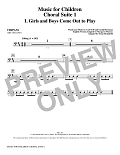 Music for Children (Choral Suite 1) - Timpani