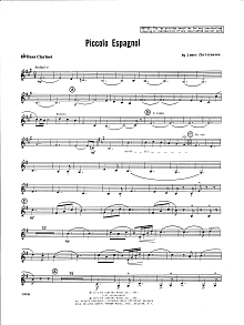 Piccolo Espagnol - Bb Bass Clarinet 