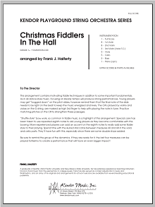 Christmas Fiddlers In The Hall - Full Score 