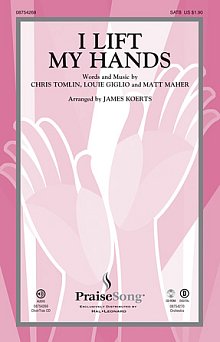 I Lift My Hands - Full Score 