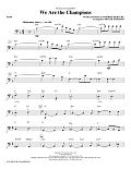 We Are the Champions (arr. Roger Emerson) - Bass