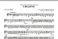 I Believe (Vancouver 2010 CTV Olympic Theme Song) - Eb Alto Clarinet