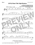 All My Heart This Night Rejoices (arr. John Leavitt) - Flute 1