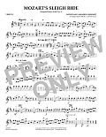 Mozart's Sleigh Ride (German Dance, K.605, No.3) - Violin 1