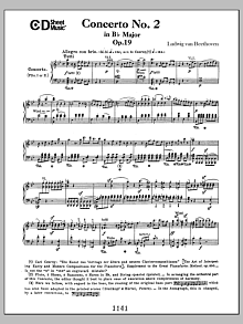 Concerto No. 2 In B-flat Major, Op. 19 