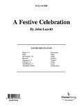 A Festive Celebration - Cello