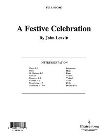 A Festive Celebration - Full Score 