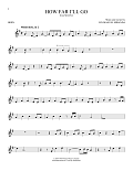 How Far I'll Go (from Moana)