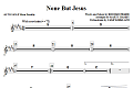 None But Jesus - Alto Sax 1 & 2 (Sub. Horn)