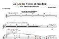 We Are The Voices Of Freedom - Synthesizer