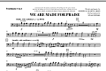 We Are Made For Praise - Trombone 1 & 2