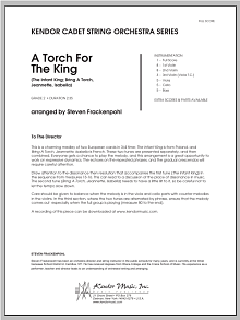 A Torch For The King - Full Score 