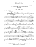 Requiem (Complete Orchestration) - Violin 1, 2