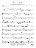 Waltz No. 2 (from Suite for Variety Stage Orchestra) (arr. Brown) - Pt.1 - Bb Clarinet/Bb Trumpet