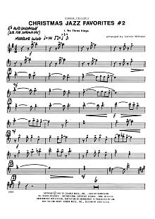Christmas Jazz Favorites #2 - 1st Eb Alto Saxophone 