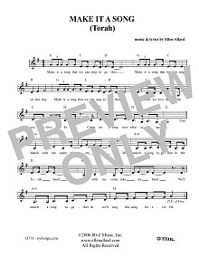Make It A Song Torah 