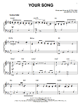 Your Song [Jazz version] (arr. Brent Edstrom)