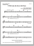 I Will Awake The Dawn With Praise - Tenor Sax (sub. Tbn 2)