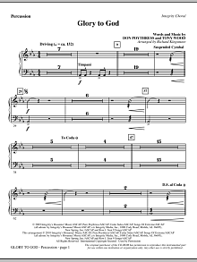 Glory To God - Percussion 