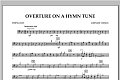 Overture on a Hymn Tune - Bass