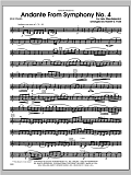 Andante From Symphony No. 4 - Violin 2