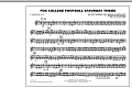Fox College Football Saturday Theme - Eb Baritone Sax