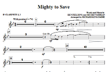 Mighty To Save - Clarinet 1 & 2 