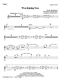 Worshiping You - Violin 1