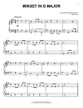Minuet In G Major